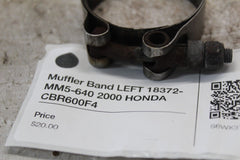 Muffler Band LEFT 18372-MM5-640 2000 HONDA CBR600F4