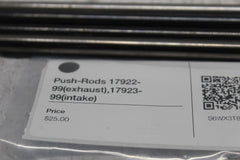 Push-Rods 17922-99 (exhaust), 17923-99 (intake) HARLEY DAVIDSON