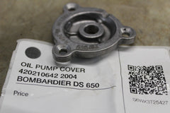 OIL PUMP COVER 420210642 2004 BOMBARDIER DS 650