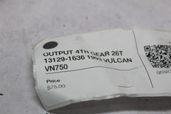 OUTPUT 4TH GEAR 26T 13129-1636 1993 VULCAN VN750