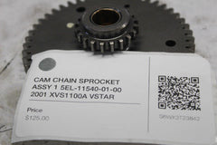 CAM CHAIN SPROCKET ASSY 1 5EL-11540-01-00 2001 XVS1100A VSTAR CLASSIC