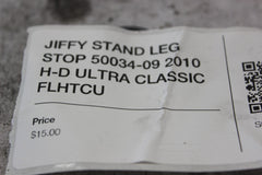 JIFFY STAND LEG STOP 50034-09 2010 H-D ULTRA CLASSIC FLHTCU