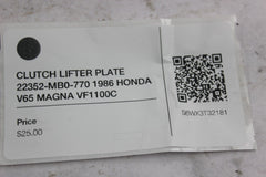 CLUTCH LIFTER PLATE 22352-MB0-770 1986 HONDA V65 MAGNA VF1100C