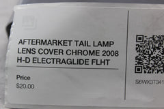 AFTERMARKET TAIL LAMP LENS COVER CHROME 2008 H-D ELECTRAGLIDE FLHT