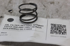 OIL FILTER SETTING SPRING 15415-300-000 1982 HONDA GOLDWING GL1100A