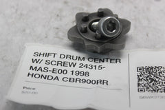 SHIFT DRUM CENTER W/ SCREW 24315-MAS-E00 1998 HONDA CBR900RR