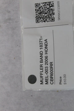 MUFFLER BAND 18371-MEL-003 2006 HONDA CBR600RR