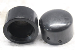 BLACK AXLE END CAP SET 2012 SPORTSTER XL1200