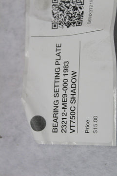 BEARING SETTING PLATE 23212-ME9-000 1983 VT750C SHADOW