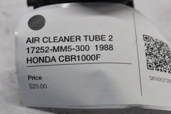 AIR CLEANER TUBE 2 17252-MM5-300  1988 HONDA CBR1000F