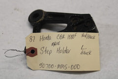 Main Step Holder Left Black 50700-MM5-000 1987 Honda CBR1000F Hurricane