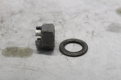 18MM CASTLE NUT 92210-1134,WASHER (21X33X2.6) 42046-003 1999 KAW VULCAN 1500