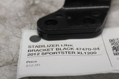 STABILIZER LINK BRACKET BLACK 47470-04 2012 SPORTSTER XL1200