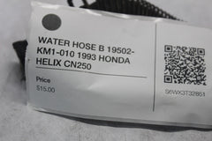 WATER HOSE B 19502-KM1-010 1993 HONDA HELIX CN250