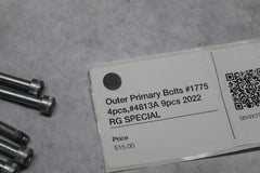 Outer Primary Bolts #1775 4pcs,#4813A 9pcs 2022 HARLEY DAVIDSON ROADGLIDE