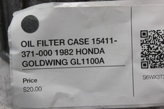 OIL FILTER CASE 15411-371-000 1982 HONDA GOLDWING GL1100A