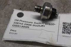 Oil Pressure Switch 37820-33D10 2008 SUZUKI GSX1300R