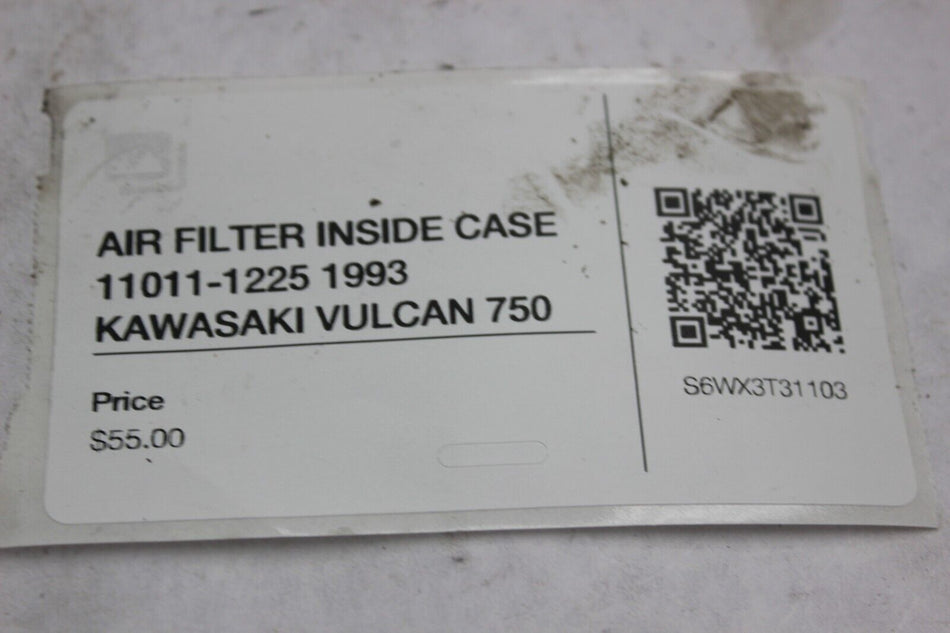 AIR FILTER INSIDE CASE 11011-1225 1993 KAWASAKI VULCAN 750