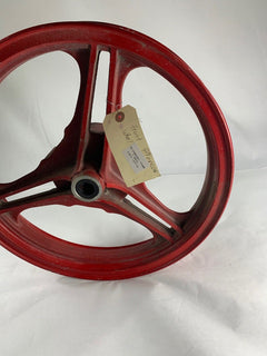 OEM Kawasaki EX500 Front Wheel Red