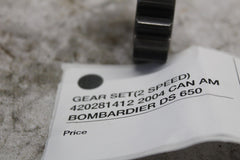 GEAR SET (2 SPEED) 420281412 2004 CAN AM BOMBARDIER DS 650