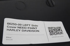 66250-09 LEFT Side Cover NEED PAINT HARLEY DAVIDSON