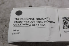 TURN SIGNAL BRACKET 81223-463-770 1982 HONDA GOLDWING GL1100A