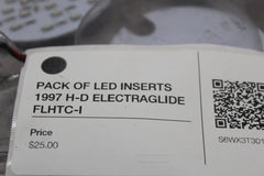 PACK OF LED INSERTS 1997 H-D ELECTRAGLIDE FLHTC-I