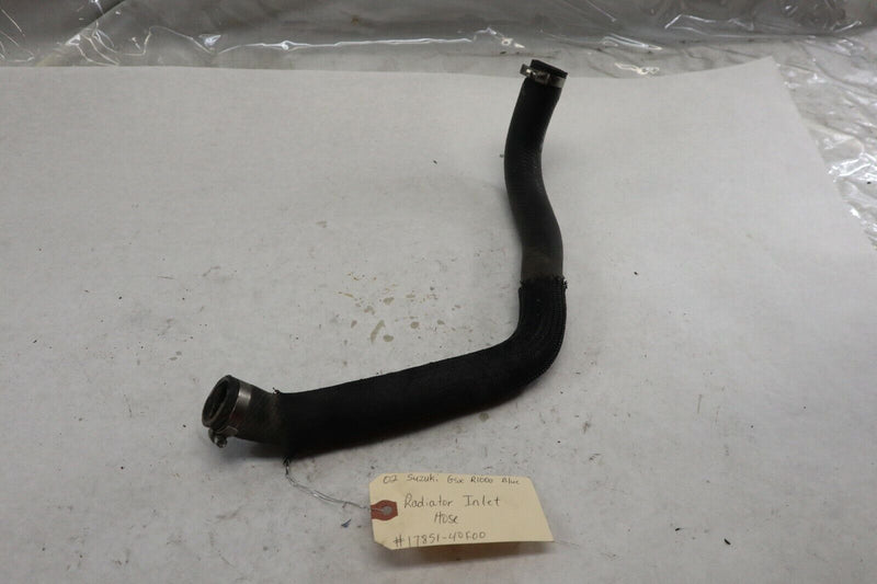 OEM Suzuki Motorcycle Radiator Inlet Hose 2002 GSXR1000 Royal 17851-40F00