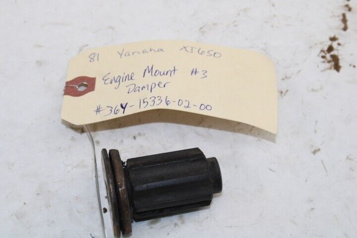 OEM Yamaha Motorcycle 1981 XJ650 Engine Mount Damper #3 36Y-15336-02