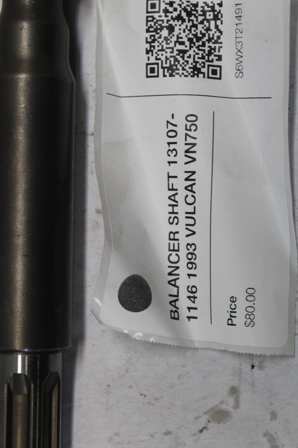 BALANCER SHAFT 13107-1146 1993 KAWASAKI VULCAN VN750