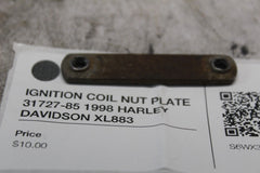 IGNITION COIL NUT PLATE 31727-85 1998 HARLEY DAVIDSON XL883