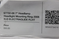 67732-08 7" Headlamp Headlight Mounting Ring 2008 H-D ELECTRAGLIDE FLHT