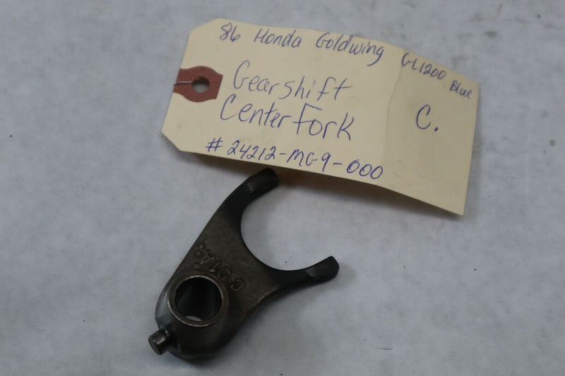OEM Honda Motorcycle Gearshift Center Fork 1986 Goldwing GL1200A 24212-MG9-000