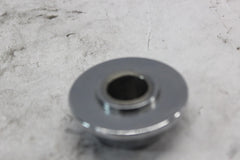 AFTERMARKET FRONT RIGHT AXLE SPACER CHROME 22MM 0.855 IN THICK 2001 H-D SOFTAIL