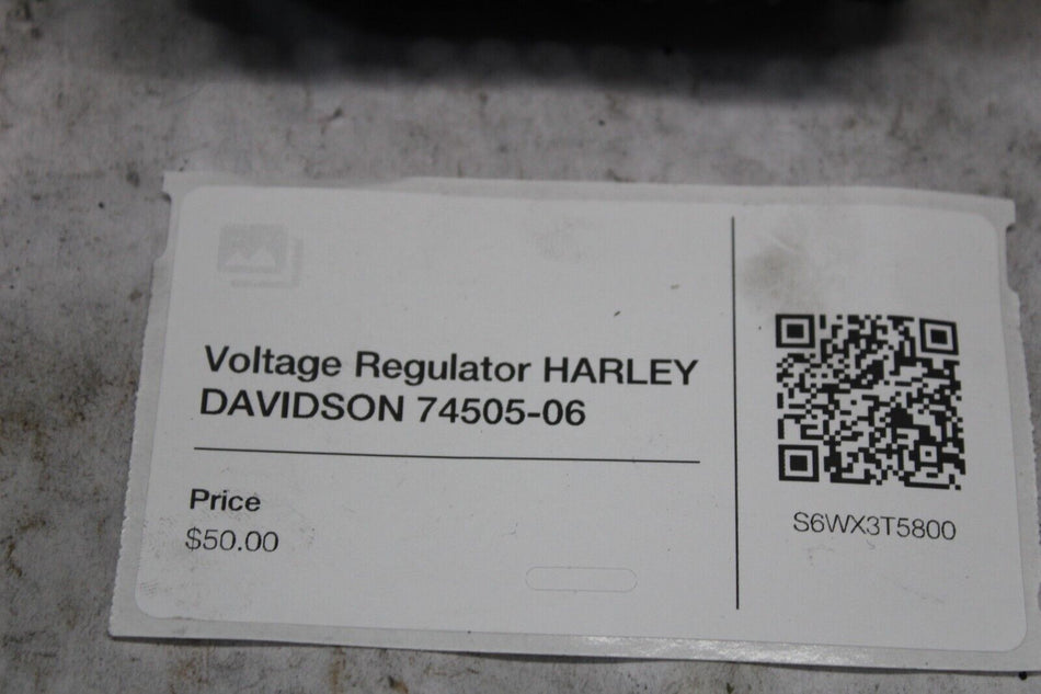 Voltage Regulator HARLEY DAVIDSON 74505-06