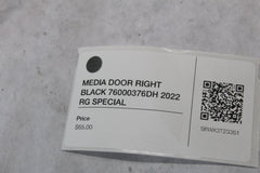 MEDIA DOOR RIGHT BLACK 76000376DH 2022 RG SPECIAL