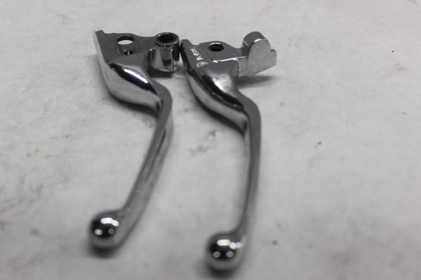 45080-08 SLOTTED CHROME CLUTCH BRAKE LEVER HARLEY DAVIDSON 42859-06