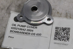 OIL PUMP COVER 420210642 2004 BOMBARDIER DS 650