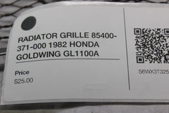 RADIATOR GRILLE 85400-371-000 1982 HONDA GOLDWING GL1100A