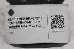 SEAT LEVER BRACKET 1 10M-2475H-00-00 1982 YAMAHA MAXIM XJ1100