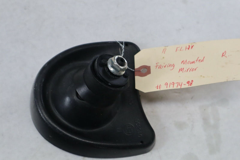 OEM Harley Davidson RIGHT Fairing Mounted Mirror 91974-98