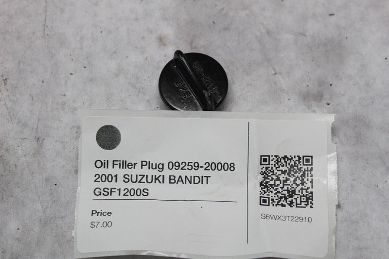 Oil Filler Plug 09259-20008 2001 SUZUKI BANDIT GSF1200S