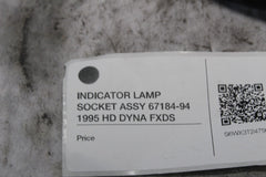 INDICATOR LAMP SOCKET ASSY 67184-94 1995 HD DYNA FXDS