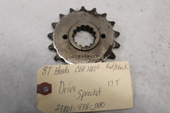 Drive Sprocket 17T 23801-438-000 1987 Honda CBR1000F Hurricane