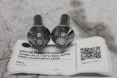 Internal Thread Screws (2) 16480-92 (1-7/8”) 2005 ROAD KING CUSTOM FLHRSI