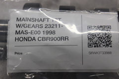 MAINSHAFT 13T W/GEARS 23211-MAS-E00 1998 HONDA CBR900RR