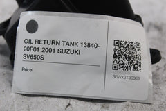 OIL RETURN TANK 13840-20F01 2001 SUZUKI SV650S