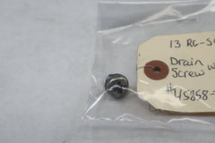OEM Harley Davidson Fork Oil Drain Screw 2013 Streetglide 45858-77