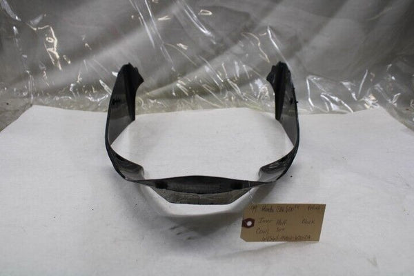 OEM Honda Motorcycle 1999 CBR600F4 Inner Half Cowl Set Black 64565-MBW-670ZA