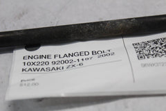 ENGINE FLANGED BOLT 10X220 92002-1197  2002 KAWASAKI ZX-6